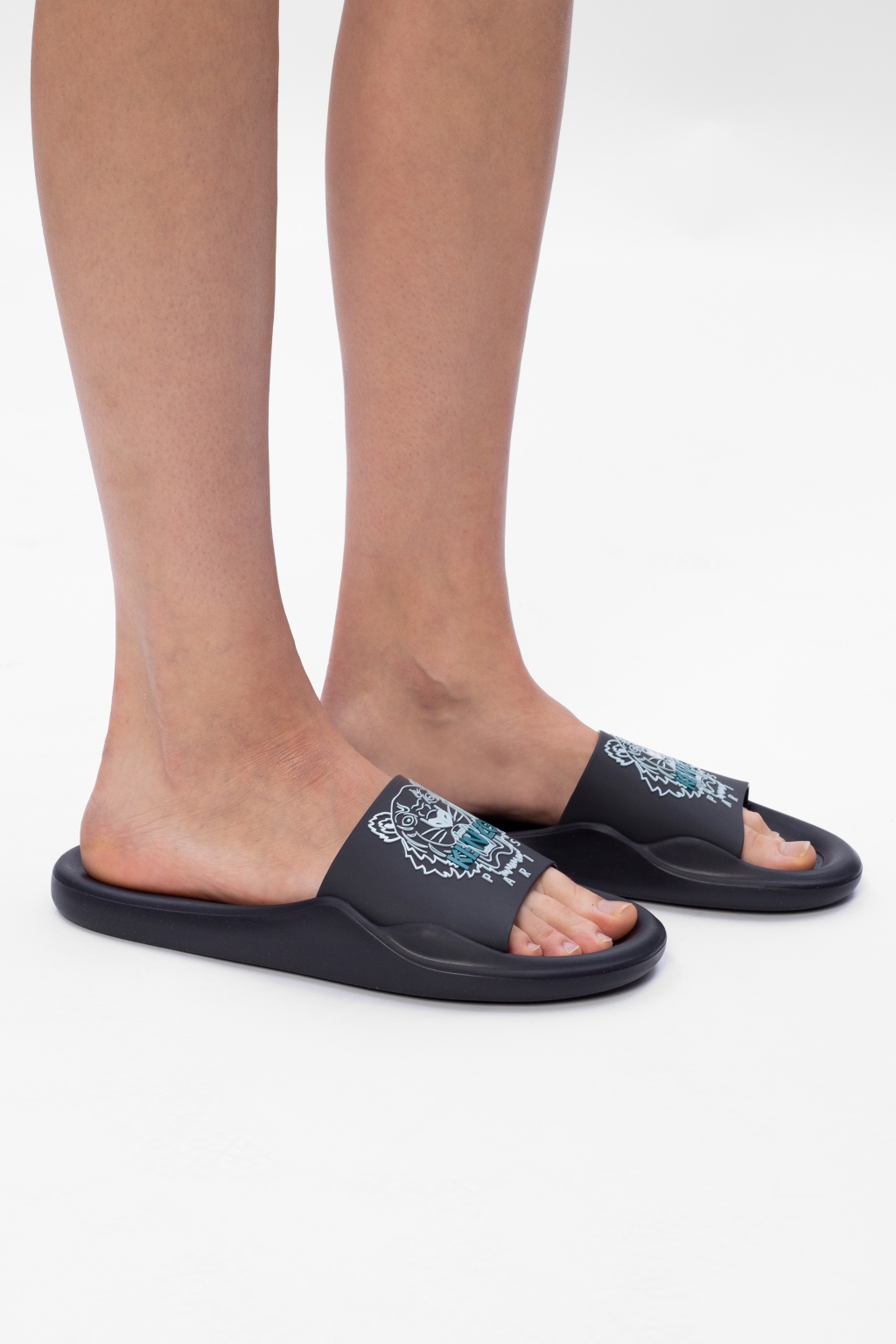 Slides with logo Kenzo - SchaferandweinerShops Niger - Pre